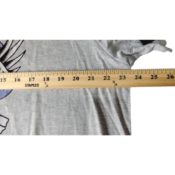 Ed Hardy Mens Size L/XL Gray Skull Eagle Snake Heart Print NYC T-Shirt NWT - Picture 7 of 10